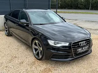 Audi A6 2012 г., черен – снимка 3