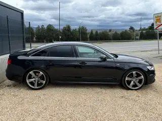 Audi A6 2012 г., черен – снимка 4
