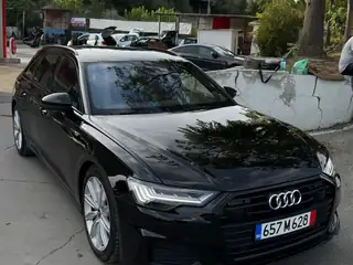 Audi A6 2021 г., черен – снимка 3