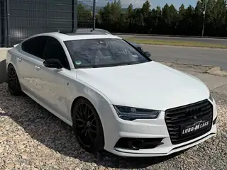 Audi A7 2017 г., бял – снимка 3