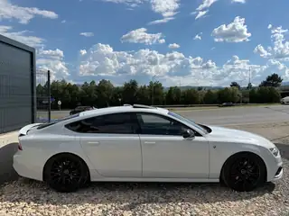Audi A7 2017 г., бял – снимка 4