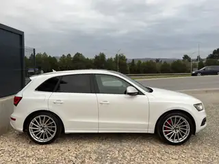 Audi SQ5 2013 г., бял – снимка 4