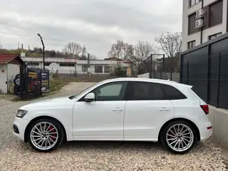 Audi SQ5 2013 г., бял – снимка 5