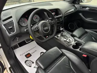 Audi SQ5 2013 г., бял – снимка 10