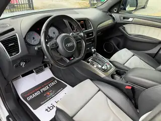Audi SQ5 2014 г., бял – снимка 11