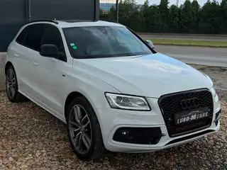 Audi SQ5 2014 г., бял – снимка 3