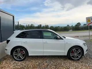 Audi SQ5 2014 г., бял – снимка 4