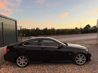 Mercedes-Benz C 220 2012 г., черен – снимка 4