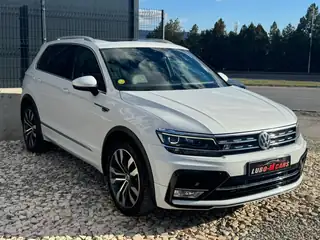 VW Tiguan 2018 г., бял – снимка 3